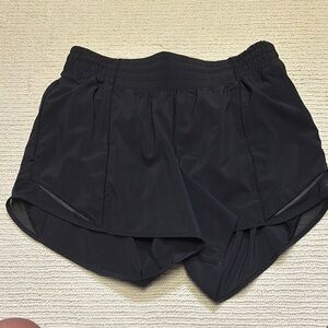 Lululemon Athletica Black Athletic Shorts Lightweight Elastic Waist